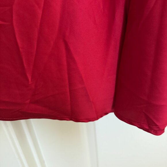 NWT! Astr the Label Gaia Cowl Neck Satin Midi dress sz XS event cocktail flaws - Picture 15 of 16